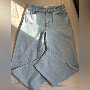 Abercrombie & Fitch Denim Blue Jeans the taper Jean high rise